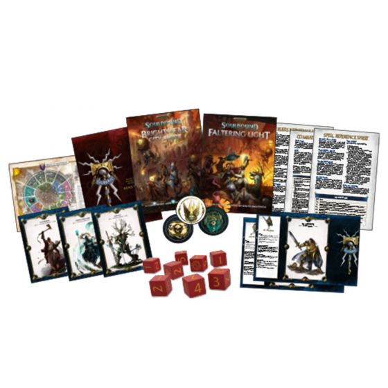 Warhammer Fantasy Roleplay Starter Set - WFRP RPG Game With Adventures, Guides, And Pre-Made Characters