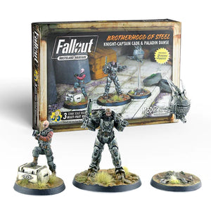 Fallout: Wasteland Warfare - Brotherhood of Steel: Knight-Captain Cade and Paladin Danse