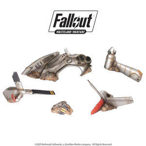 Fallout: Wasteland Warfare - Crashed Vertibird