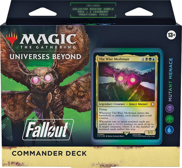Universes Beyond: Fallout - Mutant Menace Commander Deck - Universes Beyond: Fallout