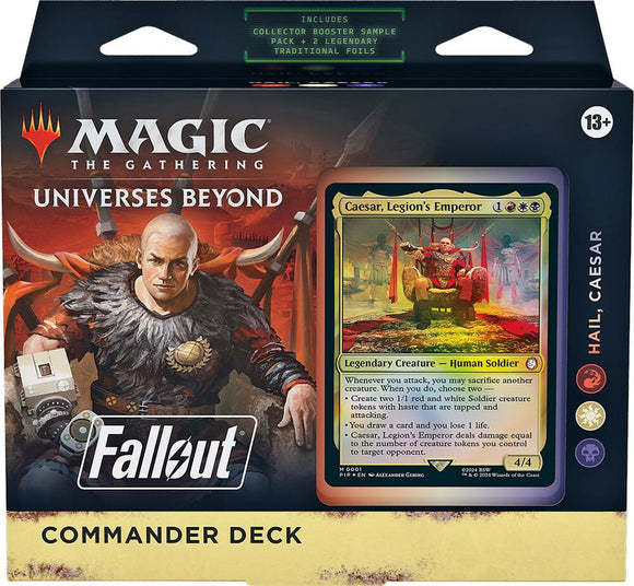 Universes Beyond: Fallout - Hail, Caesar Commander Deck - Universes Beyond: Fallout