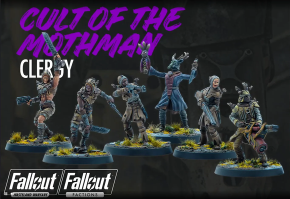 Fallout - Minatures: Cult of the Mothman: Clergy