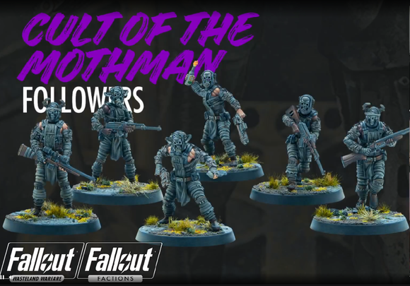 Fallout: Miniatures - Cult of the Mothman: Follower