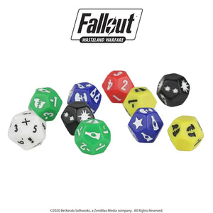 Fallout: Wasteland Warfare - Extra Tabletop Dice Set