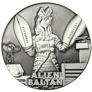 Ultraman Goliath Coin Alien Baltan