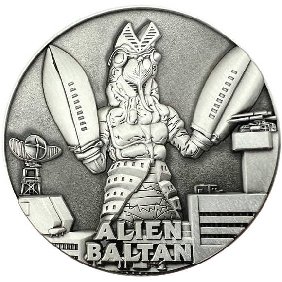 Ultraman Goliath Coin Alien Baltan