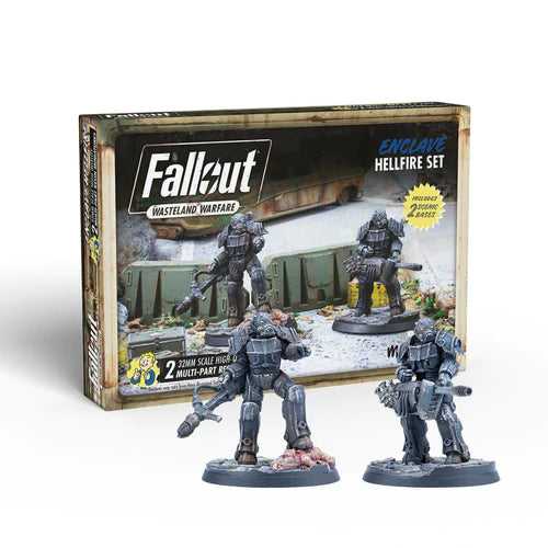 Fallout: Wasteland Warfare - Enclave: Hellfire Set