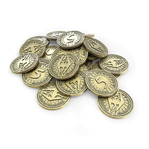 The Elder Scrolls: Skyrim Adventure Board Game - Coins