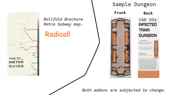 Metromancer Foldable Metro Map