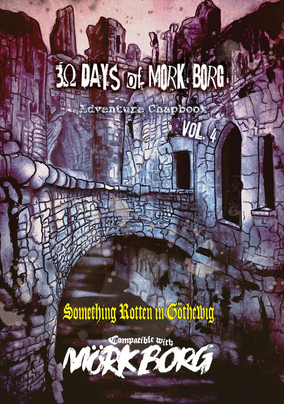 30 Days of MÖRK BORG Adventure Chapbook Vol.4