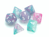 Chessex Dice Set - Nebula Wisteria/White