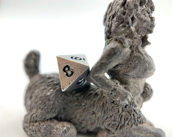 Chessex Dice - Micro Metal Silver D8