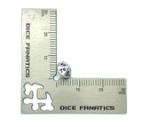 Chessex Dice - Micro Metal Silver Tens D10