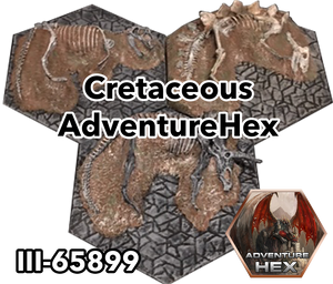 Cretaceous Dinosaur AdventureHex Tiles