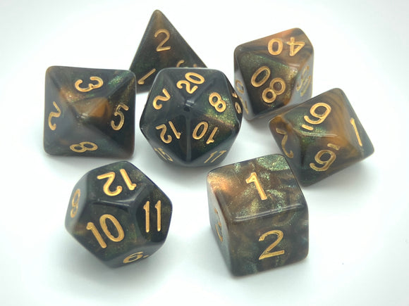 Oil Spill - Polyhedral Dice Set