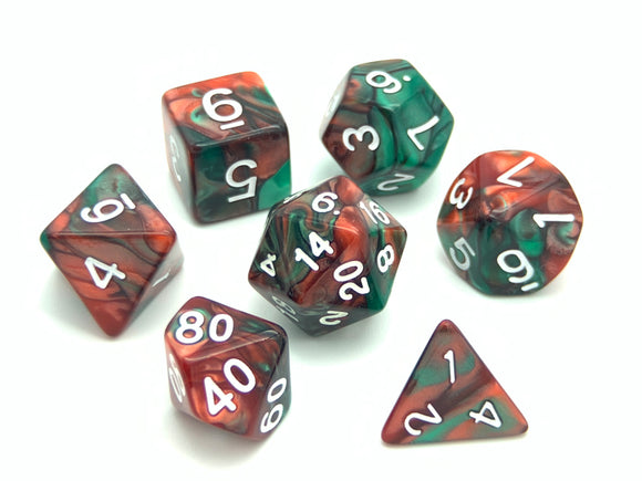 Orc Blood - Polyhedral Dice Set