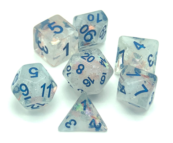 Stardust - Polyhedral Dice Set