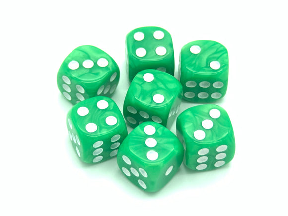 Green with Envy - 6 Sided Dice Set