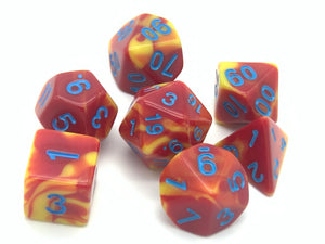 Wildfire - Polyhedral Dice Set