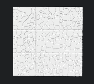 Fieldstone Dungeon Floor Tile - 12 piece kit