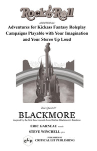 Blackmore: A Rock & Roll Adventure Module
